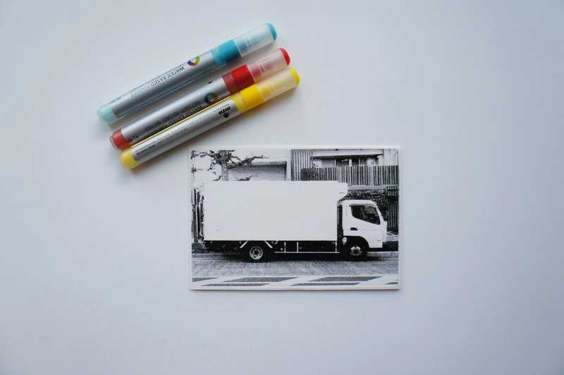 Box truck blank slaps pack