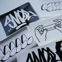 B&W Custom Thermal Transfer Slaps